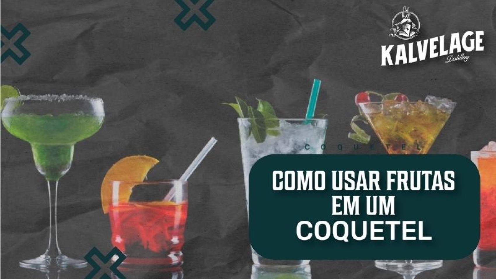 Como usar frutas em um coquetel