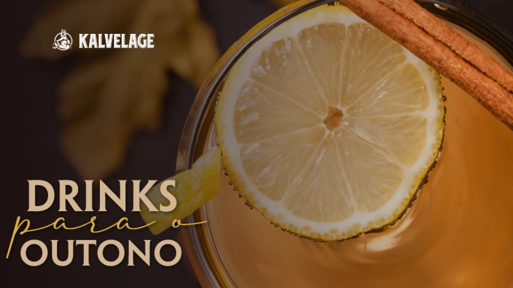 capa Drinks de outono
